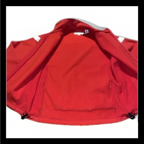 Nashbar Derby Softshell Thermal Cycling Jacket - Size Small - Cold Weather -Red - Picture 4 of 7